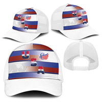 America Rugby Baseball Net Cap USA Falcons Stripes Style