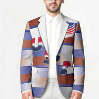 America Rugby Custom Blazer USA Falcons Stripes Style