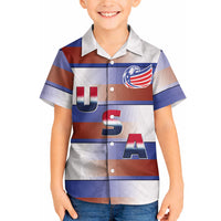 America Rugby Custom Hawaiian Shirt USA Falcons Stripes Style