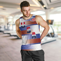 America Rugby Custom Men Tank Top USA Falcons Stripes Style
