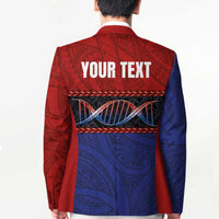 Personalised Samoan DNA-Proud of Samoa Blazer Polynesian Patterns - Wonder Print Shop