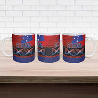 Samoan DNA-Proud of Samoa Ceramic Mug Polynesian Patterns - Wonder Print Shop
