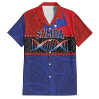 Personalised Samoan DNA-Proud of Samoa Hawaiian Shirt Polynesian Patterns - Wonder Print Shop
