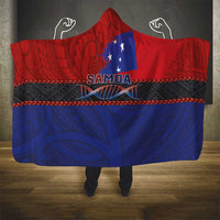 Samoan DNA-Proud of Samoa Hooded Blanket Polynesian Patterns - Wonder Print Shop