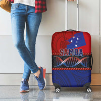 Samoan DNA-Proud of Samoa Luggage Cover Polynesian Patterns - Wonder Print Shop