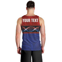 Personalised Samoan DNA-Proud of Samoa Men Tank Top Polynesian Patterns - Wonder Print Shop