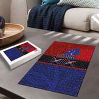 Samoan DNA-Proud of Samoa Puzzle Polynesian Patterns - Wonder Print Shop