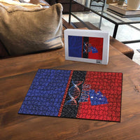 Samoan DNA-Proud of Samoa Puzzle Polynesian Patterns - Wonder Print Shop