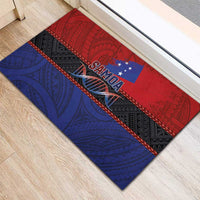 Samoan DNA-Proud of Samoa Rubber Doormat Polynesian Patterns - Wonder Print Shop