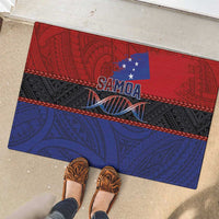 Samoan DNA-Proud of Samoa Rubber Doormat Polynesian Patterns - Wonder Print Shop