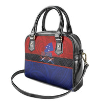 Samoan DNA-Proud of Samoa Shoulder Handbag Polynesian Patterns - Wonder Print Shop