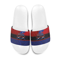 Samoan DNA-Proud of Samoa Slide Sandals Polynesian Patterns - Wonder Print Shop