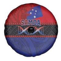 Samoan DNA-Proud of Samoa Spare Tire Cover Polynesian Patterns - Wonder Print Shop