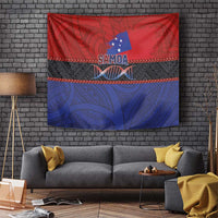 Samoan DNA-Proud of Samoa Tapestry Polynesian Patterns - Wonder Print Shop