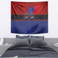 Samoan DNA-Proud of Samoa Tapestry Polynesian Patterns - Wonder Print Shop
