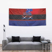 Samoan DNA-Proud of Samoa Tapestry Polynesian Patterns - Wonder Print Shop