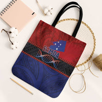 Samoan DNA-Proud of Samoa Tote Bag Polynesian Patterns - Wonder Print Shop