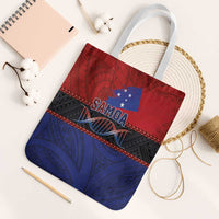 Samoan DNA-Proud of Samoa Tote Bag Polynesian Patterns - Wonder Print Shop
