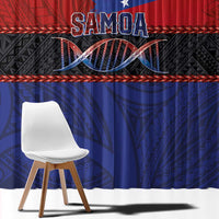 Samoan DNA-Proud of Samoa Window Curtain Polynesian Patterns - Wonder Print Shop