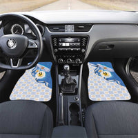 Argentina Independence Day Car Mats - Día de la Independencia Brush and Grunge Style