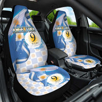 Argentina Independence Day Car Seat Cover - Día de la Independencia Brush and Grunge Style