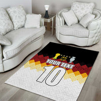 Custom Germany Football Area Rug Die Mannschaft Championship Titles World and Euro - Wonder Print Shop