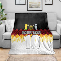 Custom Germany Football Blanket Die Mannschaft Championship Titles World and Euro