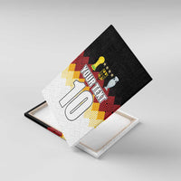 Custom Germany Football Canvas Wall Art Die Mannschaft Championship Titles World and Euro - Wonder Print Shop