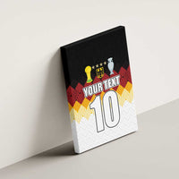 Custom Germany Football Canvas Wall Art Die Mannschaft Championship Titles World and Euro - Wonder Print Shop