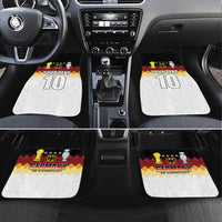 Custom Germany Football Car Mats Die Mannschaft Championship Titles World and Euro - Wonder Print Shop