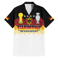 Custom Germany Football Family Matching Mermaid Dress and Hawaiian Shirt Die Mannschaft Championship Titles World and Euro - Wonder Print Shop