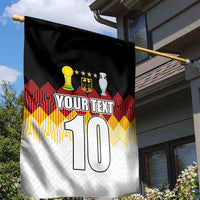Custom Germany Football Garden Flag Die Mannschaft Championship Titles World and Euro - Wonder Print Shop