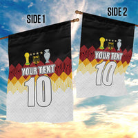 Custom Germany Football Garden Flag Die Mannschaft Championship Titles World and Euro - Wonder Print Shop