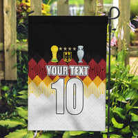 Custom Germany Football Garden Flag Die Mannschaft Championship Titles World and Euro - Wonder Print Shop