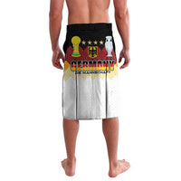 Custom Germany Football Lavalava Die Mannschaft Championship Titles World and Euro - Wonder Print Shop