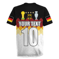 Custom Germany Football Rugby Jersey Die Mannschaft Championship Titles World and Euro - Wonder Print Shop