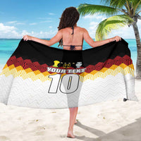 Custom Germany Football Sarong Die Mannschaft Championship Titles World and Euro - Wonder Print Shop
