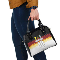 Custom Germany Football Shoulder Handbag Die Mannschaft Championship Titles World and Euro