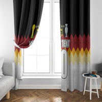 Custom Germany Football Window Curtain Die Mannschaft Championship Titles World and Euro - Wonder Print Shop