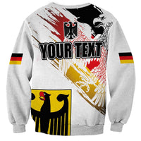 Personalised Germany Seal and Eagle Grunge Flag Sweatshirt - Wonder Print Shop