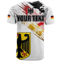 Personalised Germany Seal and Eagle Grunge Flag T Shirt - Wonder Print Shop