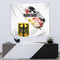 Personalised Germany Seal and Eagle Grunge Flag Tapestry - Wonder Print Shop
