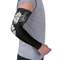 Japanese Irezumi and Hawaiian Polynesian Art Tattoo Arm Sleeves Black Color - Wonder Print Shop