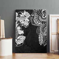 Japanese Irezumi and Hawaiian Polynesian Art Tattoo Canvas Wall Art Black Color - Wonder Print Shop