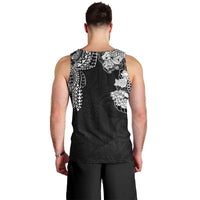 Japanese Irezumi and Hawaiian Polynesian Art Tattoo Men Tank Top Black Color - Wonder Print Shop