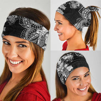 Japanese Irezumi and Hawaiian Polynesian Art Tattoo Neck Gaiter Black Color - Wonder Print Shop