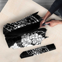 Japanese Irezumi and Hawaiian Polynesian Art Tattoo Umbrella Black Color - Wonder Print Shop