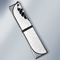 Japanese Irezumi and Hawaiian Polynesian Art Tattoo Auto Sun Shade White Color - Wonder Print Shop