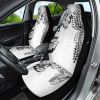 Japanese Irezumi and Hawaiian Polynesian Art Tattoo Car Seat Cover White Color - Wonder Print Shop