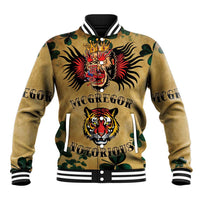 The Irishman-Notorious Baseball Jacket Old School Tattoos and Shamrocks Grunge Style